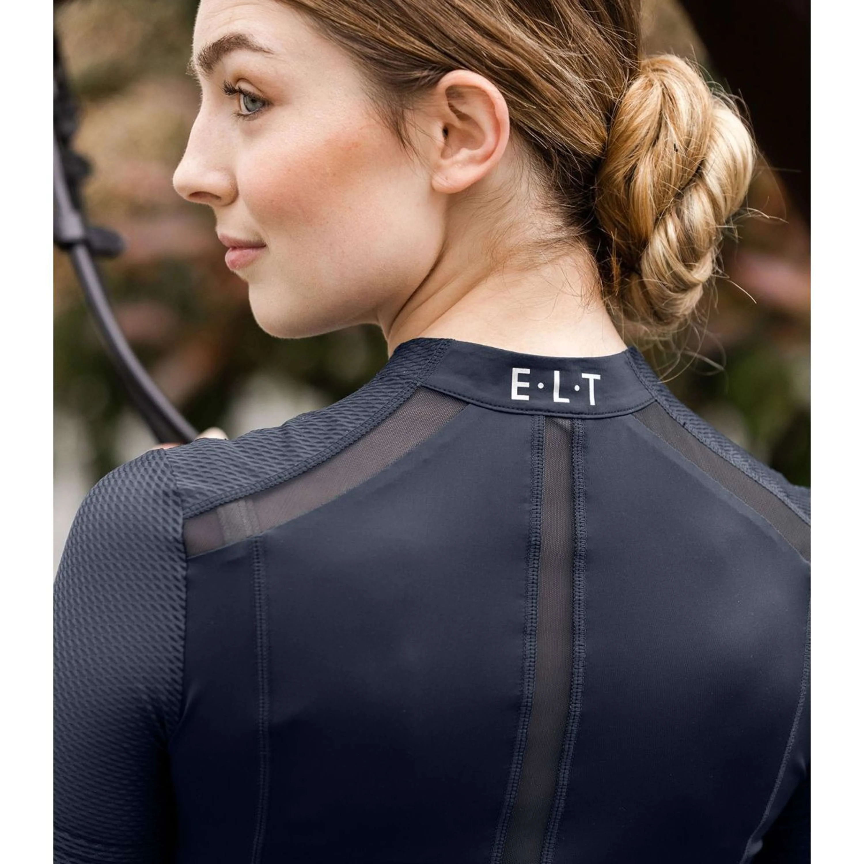 ELT T-Shirt Nancy Manches Courtes Bleu profond - Image 6
