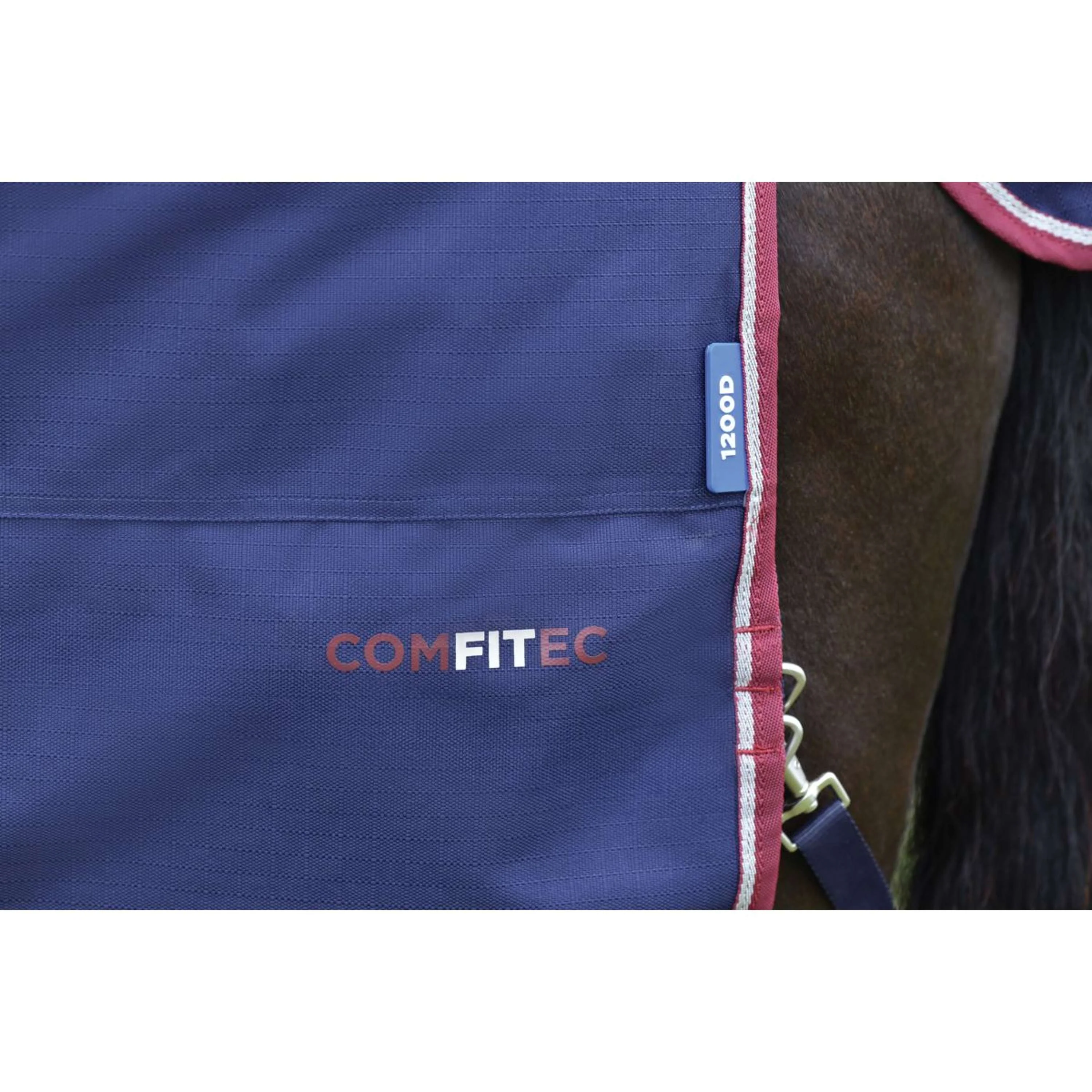 WeatherBeeta ComFiTec Essential Turnout 220g Marine/Bordeaux - Image 9