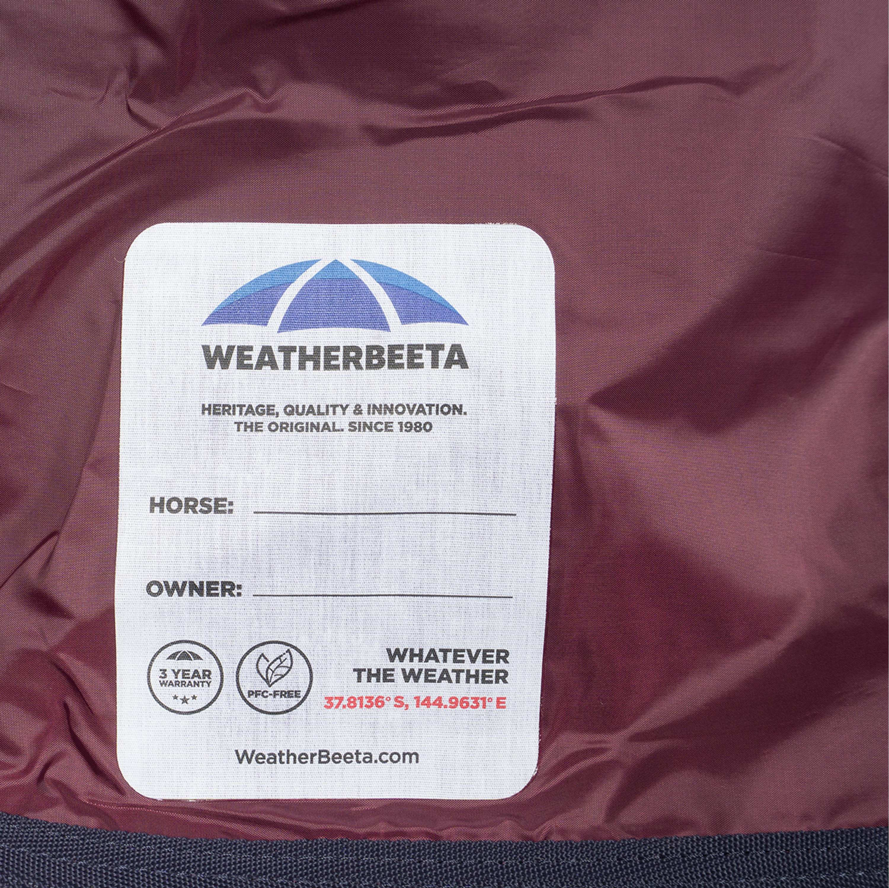 WeatherBeeta ComFiTec Prelim Turnout 220g Bourgogne/Marine - Image 19