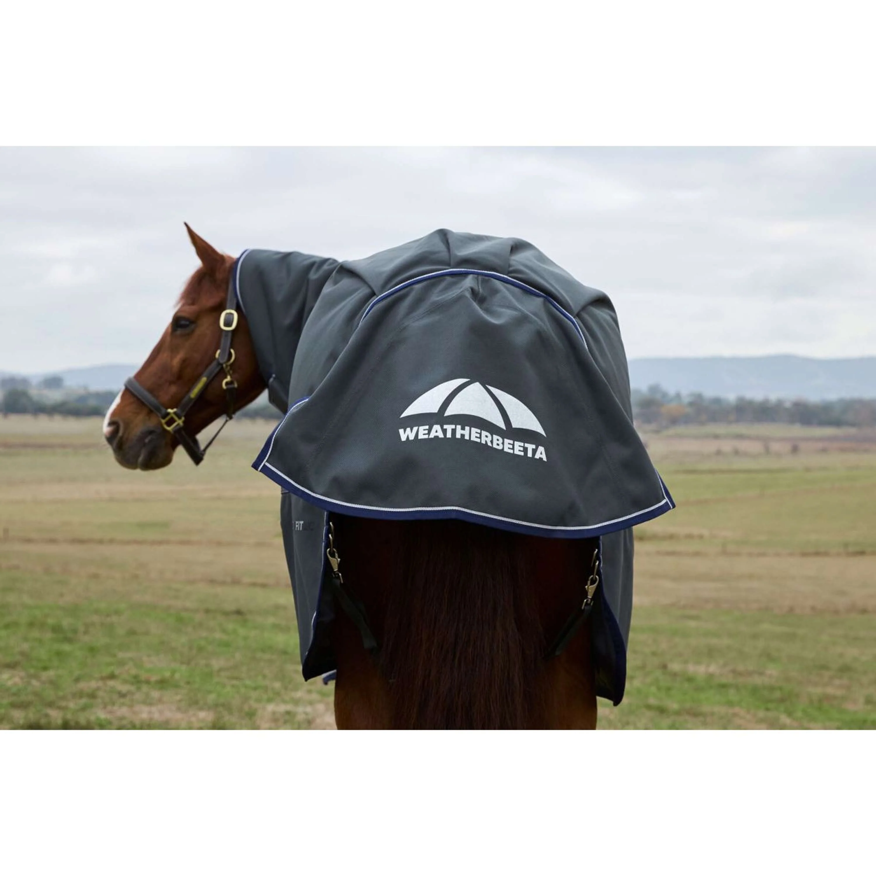 WeatherBeeta ComFiTec Ultra Turnout Detach-A-Neck 100g Charbon - Image 15