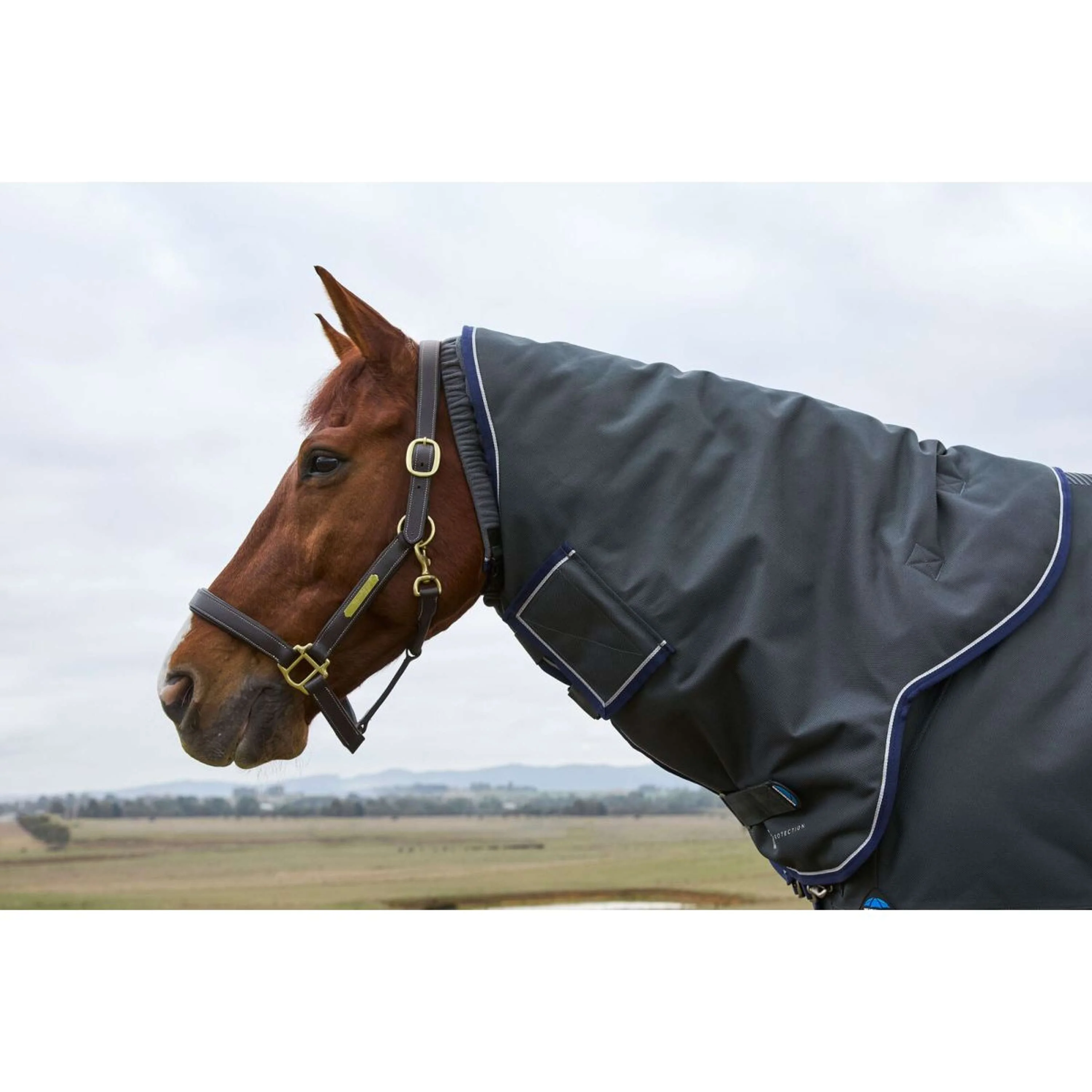 WeatherBeeta ComFiTec Ultra Turnout Detach-A-Neck 100g Charbon - Image 5