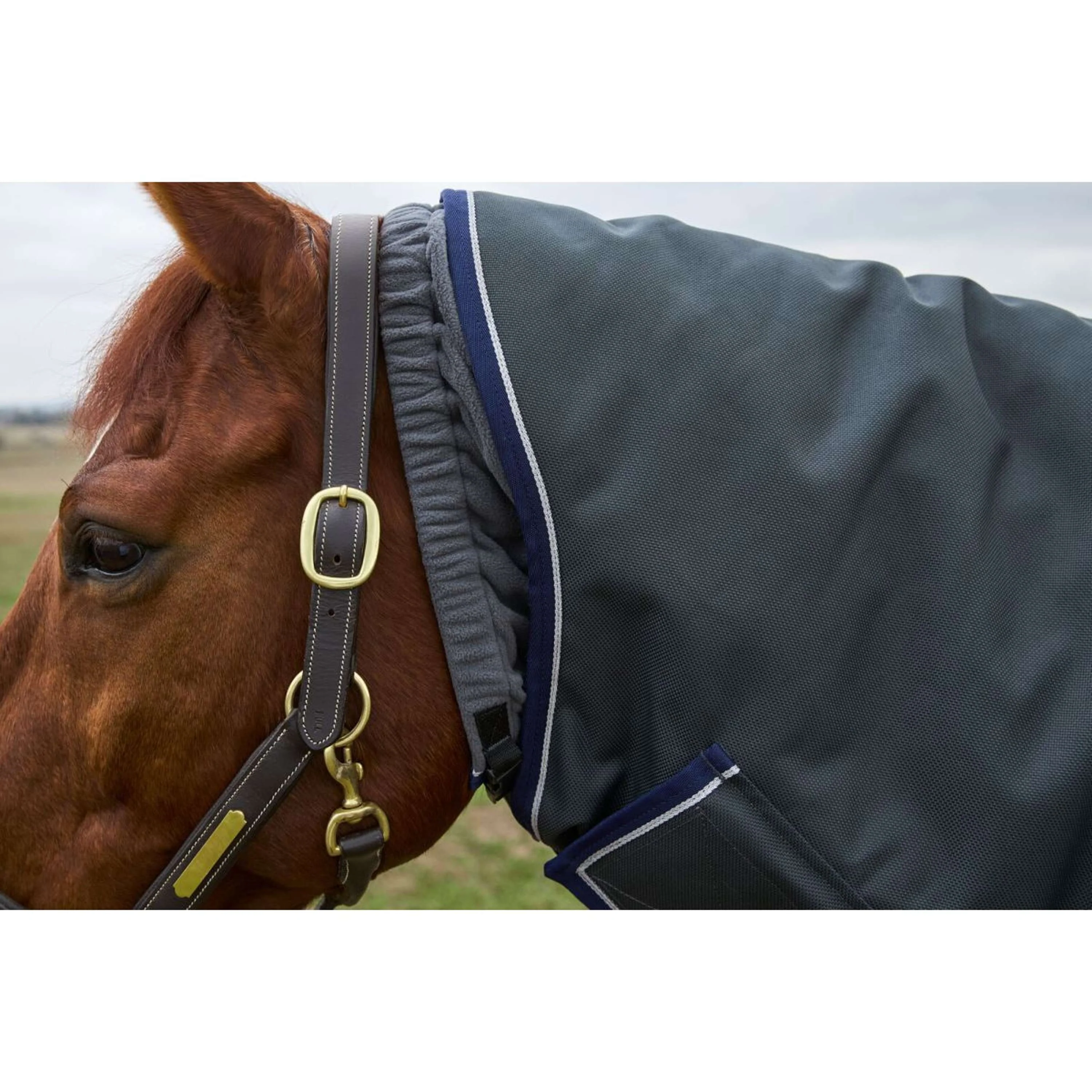 WeatherBeeta ComFiTec Ultra Turnout Detach-A-Neck 100g Charbon - Image 4