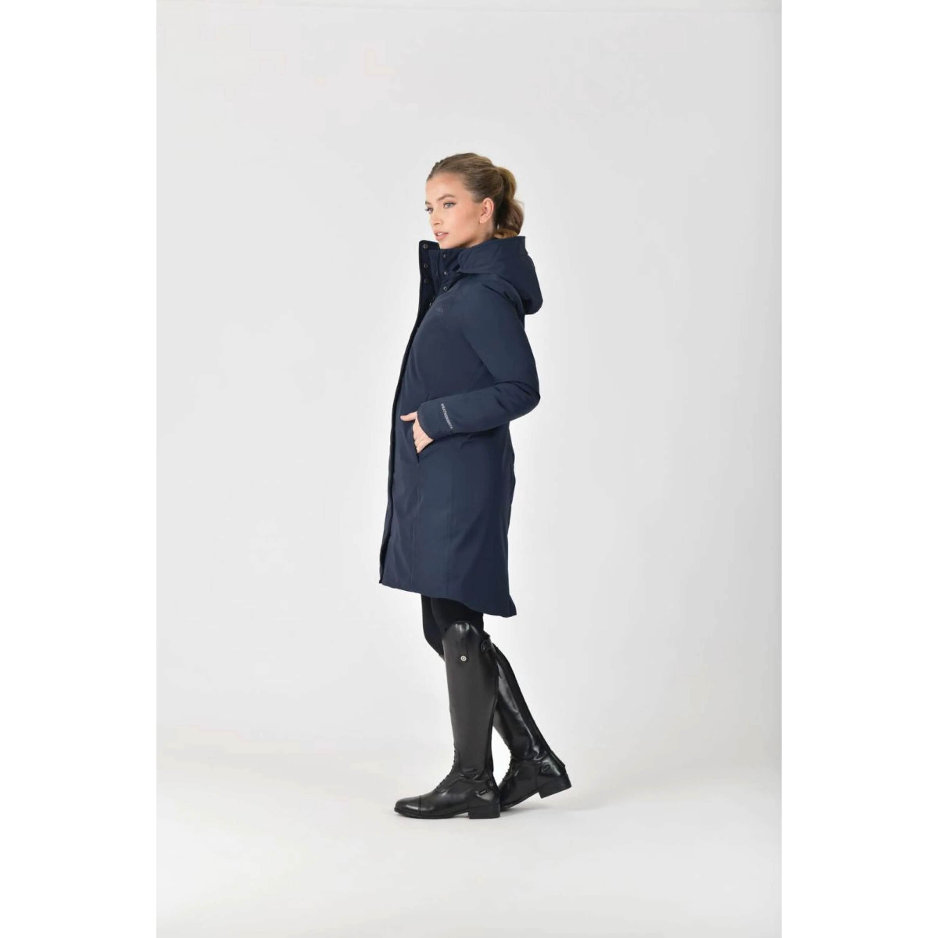 WeatherBeeta Veste Longue All Purpose Waterproof Marin - Image 8
