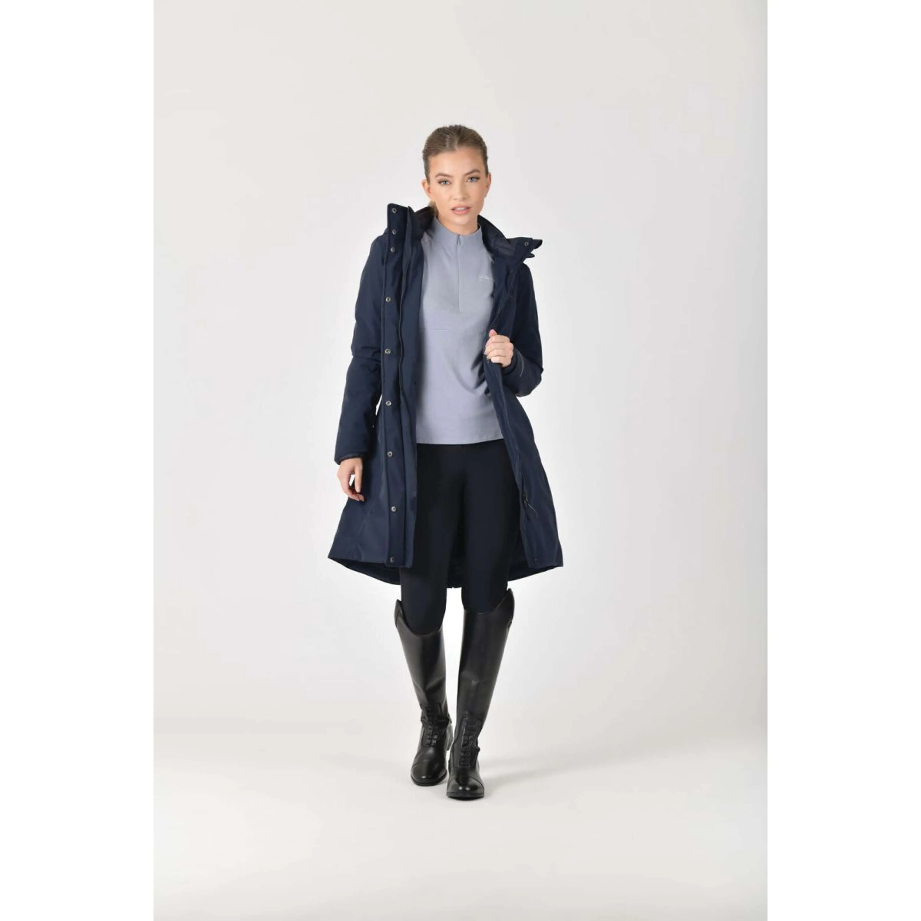 WeatherBeeta Veste Longue All Purpose Waterproof Marin - Image 9