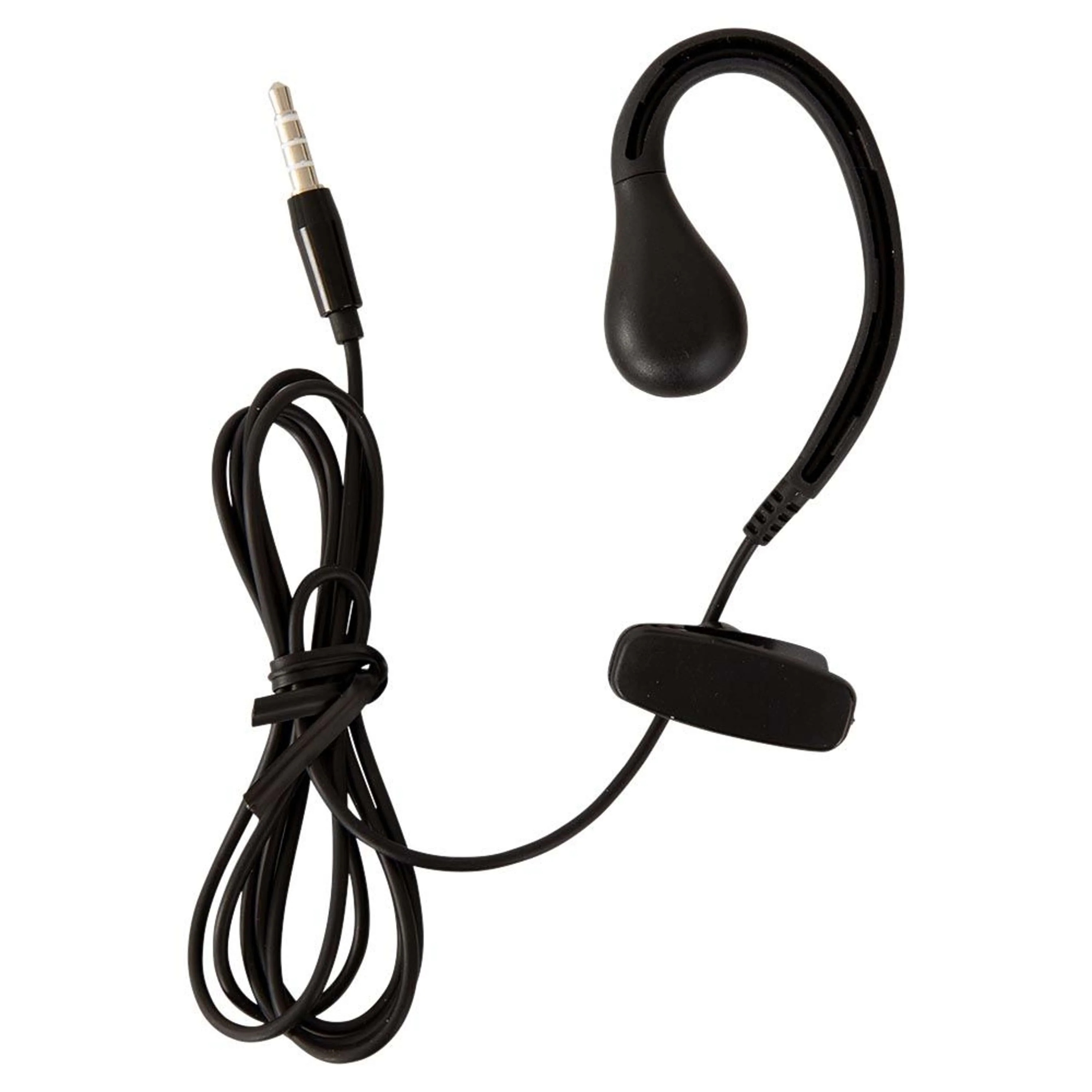 WHIS Écouteur Flexibel avec Capuchon Noir