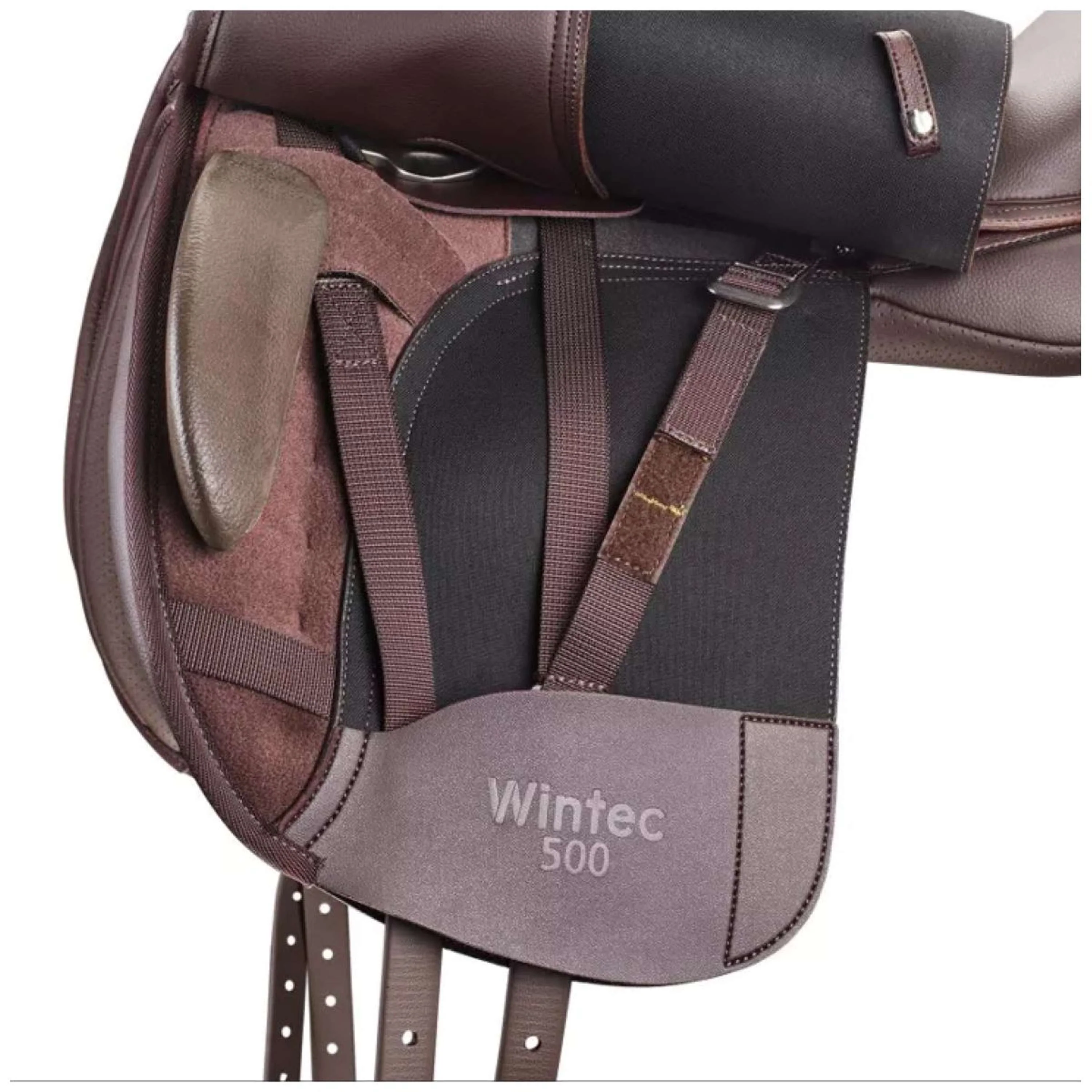 Wintec Selle de Dresssage 500 Medium Hart Marron - Image 3