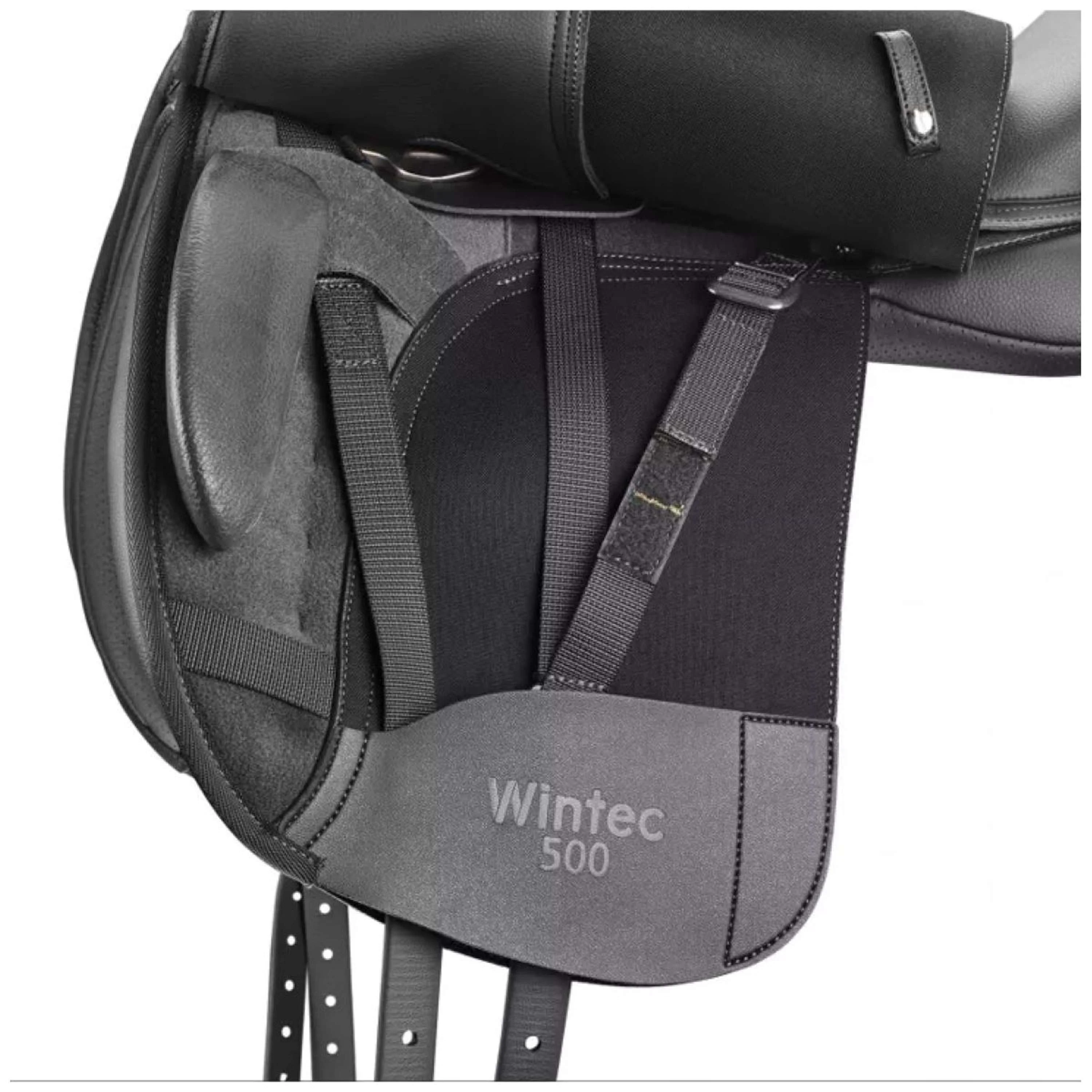 Wintec Selle de Dresssage 500 Wide Hart Noir - Image 2