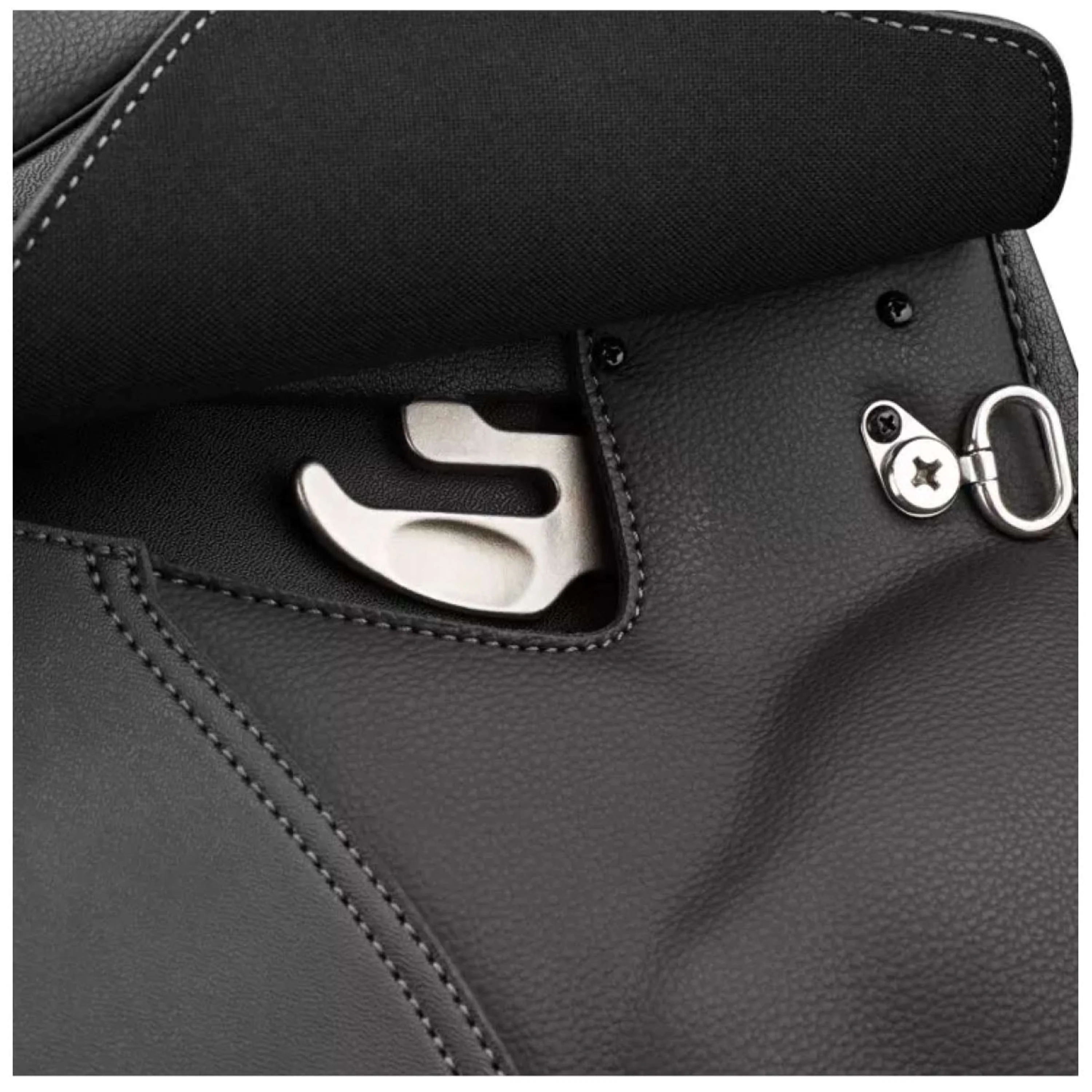 Wintec Selle de Dresssage 500 Wide Hart Noir - Image 3